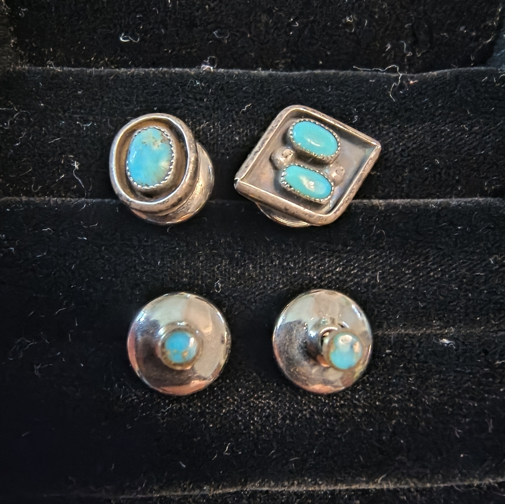 Set 4 Vintage Tie Pins